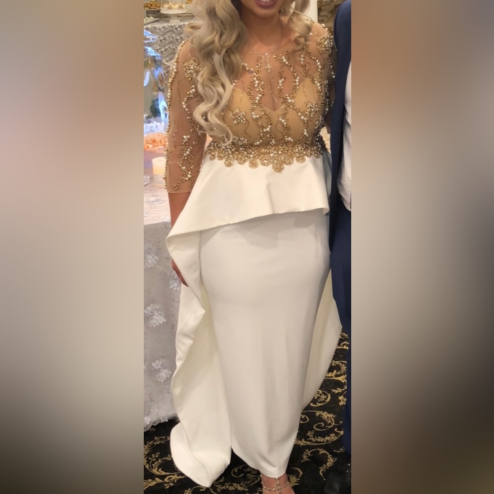 Lebanese style beaded top dress size 44